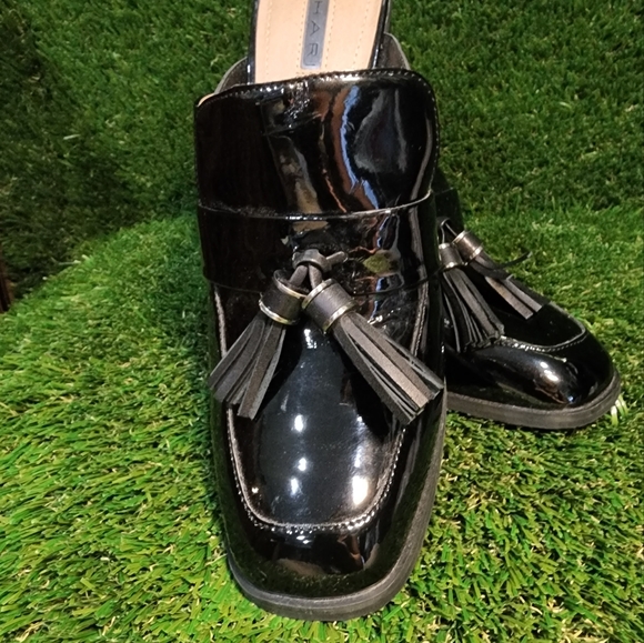 COPY - TAHARI | New Patent Leather Mules w/Tassels - Picture 7 of 7